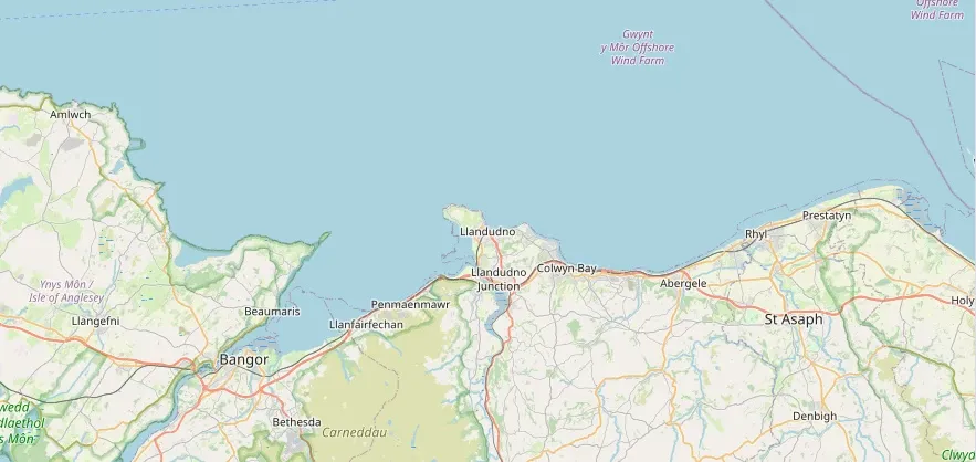 Map of the Llandudno area we cover